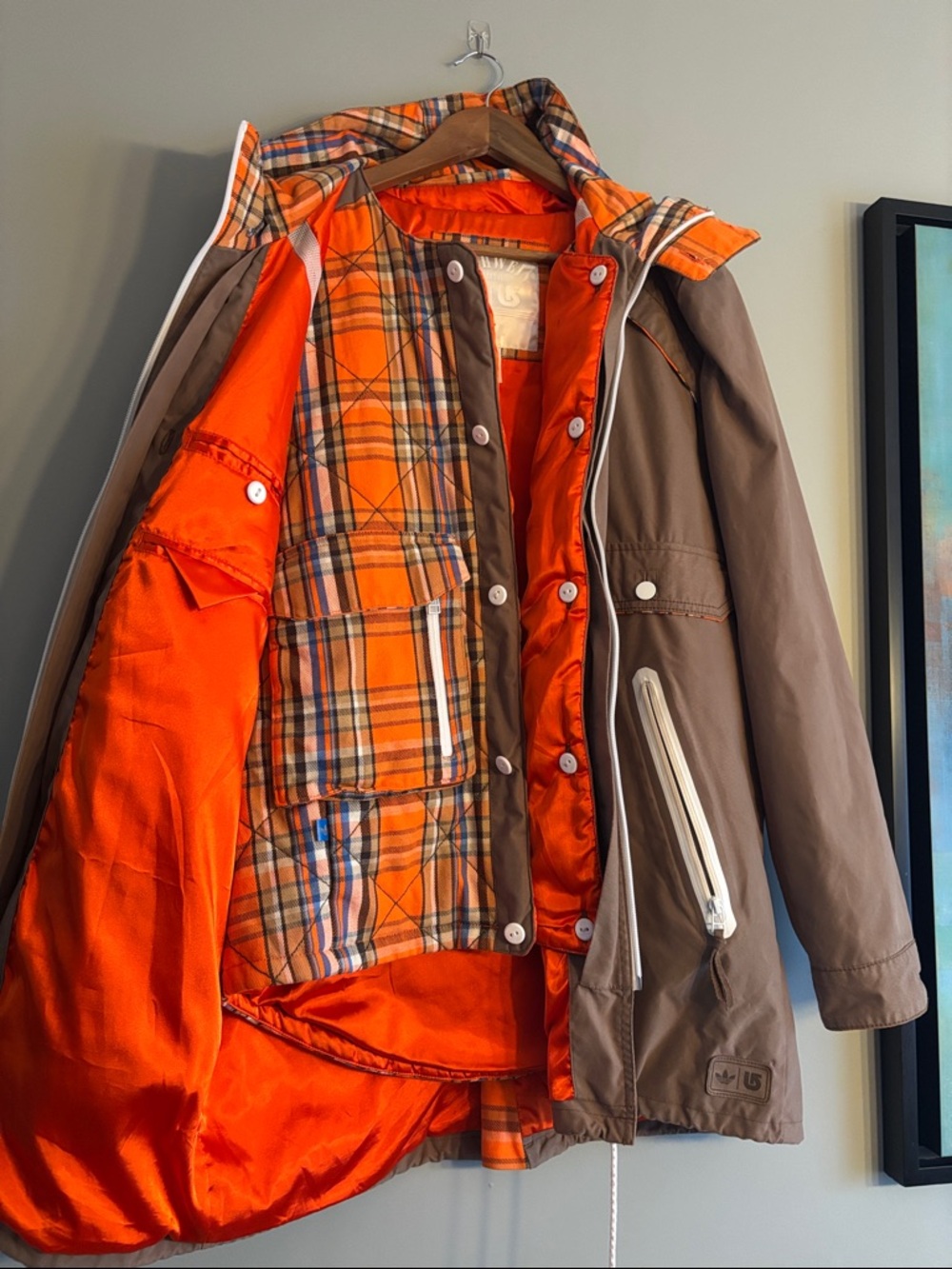 RARE Glühwein collection Adidas x Burton jacket vest